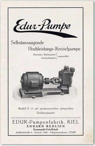 EDUR Brochure History