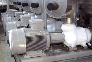 Iced EDUR-Pumps within Earth Freezing System