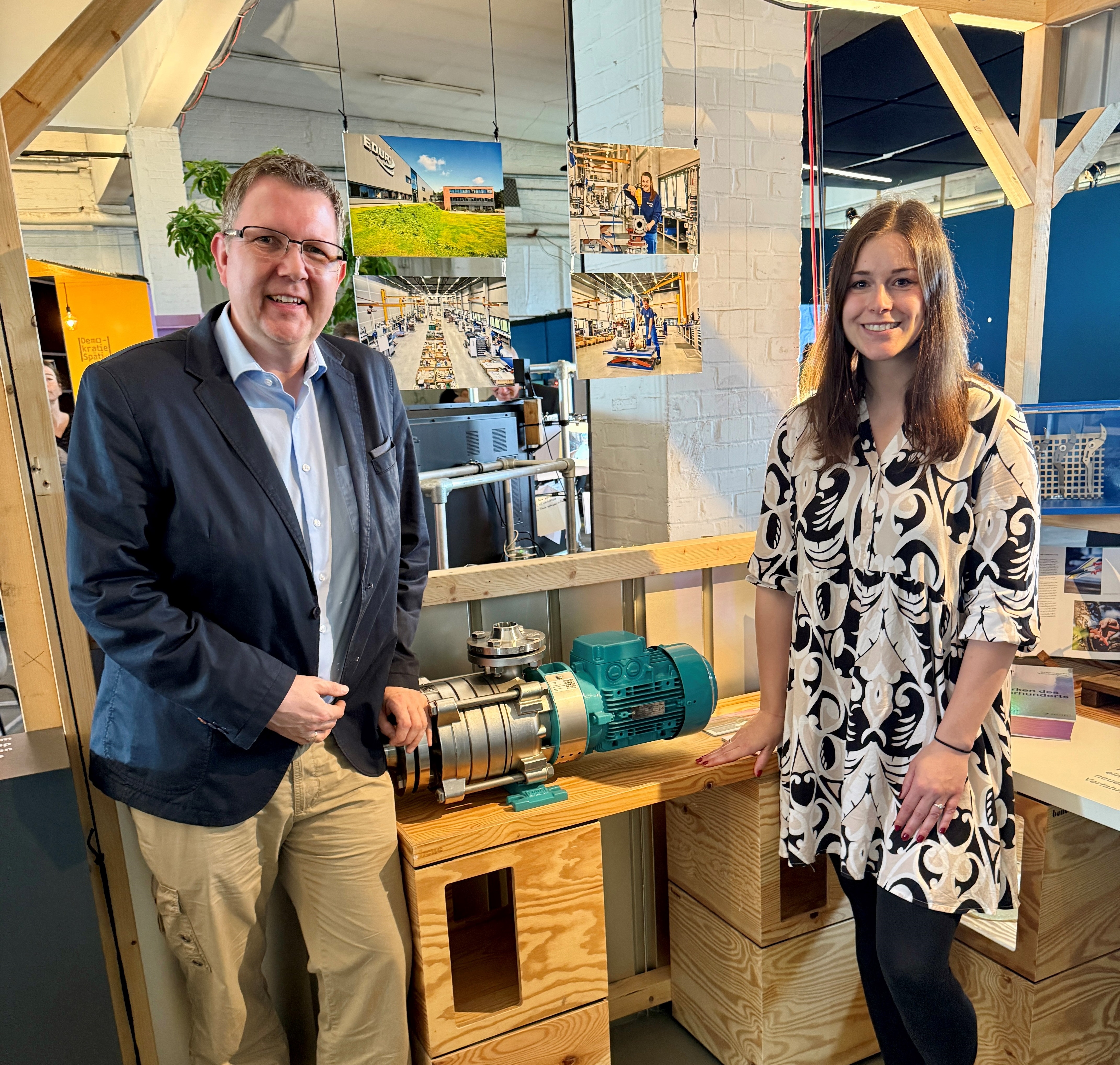 Waterkant Ausstellung mit EDUR